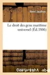 Le Droit des gens maritime universel vignette